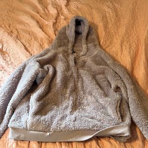 Large purple Lukka Lux Fluffy Hoodie